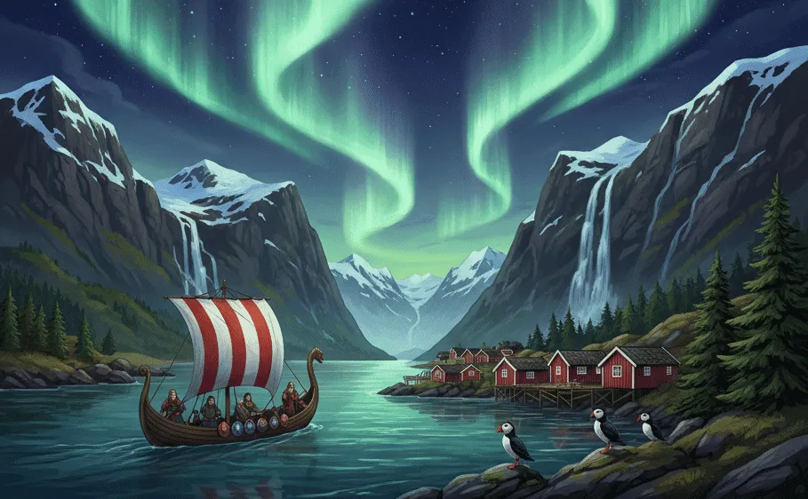 Norveç — Vikingler Ülkesi