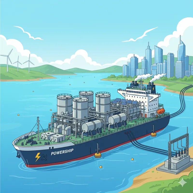 Yüzer Enerji Santralleri  | PowerShip